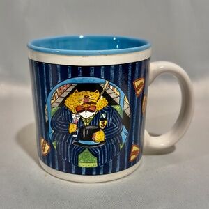 Vintage Ceramic Cat Mug Catilac Novelty Coffee Cup Kitten